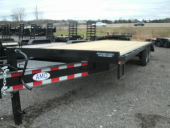 New 2024 American Manufacturing Operations (AMO) DECKOVER 25' - 14K GVW Deckover Trailer