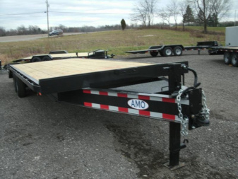 New 2024 American Manufacturing Operations (AMO) DECKOVER 25' - 14K GVW Deckover Trailer
