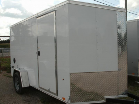 New 2025 PACE AMERICAN 6 x 12 Journey SE Flat Top Sloped V-Nose Enclosed Cargo Trailer Cargo / Enclosed Trailer5K