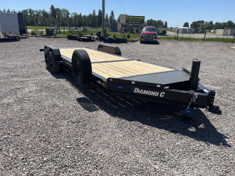 New 2025 Diamond C 22' Tilt Trailer (14k)