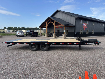 New 2026 PJ 22' Deckover Tilt Trailer (14k)