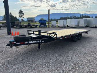 New 2026 PJ 22' Deckover Tilt Trailer (14k)