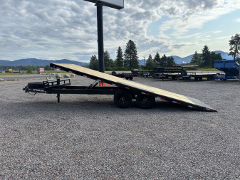 New 2026 PJ 22' Deckover Tilt Trailer (14k)