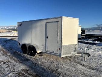 New 2025 ALCOM 7' X 16' Cargo Trailer Cargo / Enclosed Trailer