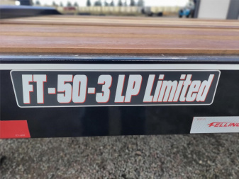 New 2025 Felling Trailers 32' Air Ramp Flatbed Trailer