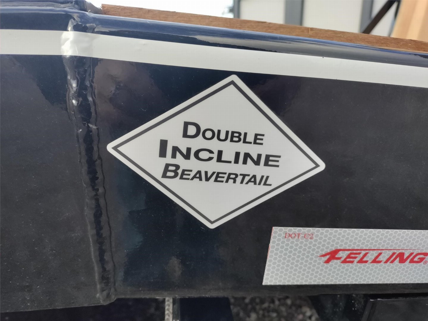 New 2025 Felling Trailers 32' Air Ramp Flatbed Trailer