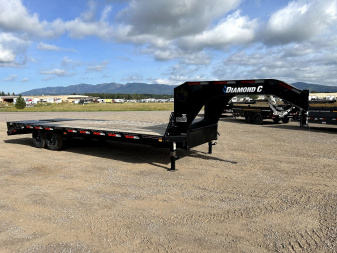 New 2024 Diamond C Trailers FMAX207 MR 25X102 Gooseneck Bodies