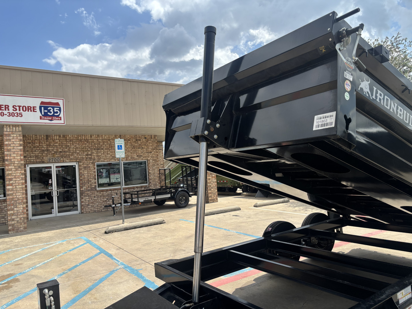 New 2026 Iron Bull DTB14 7x14X2 Dump Trailer