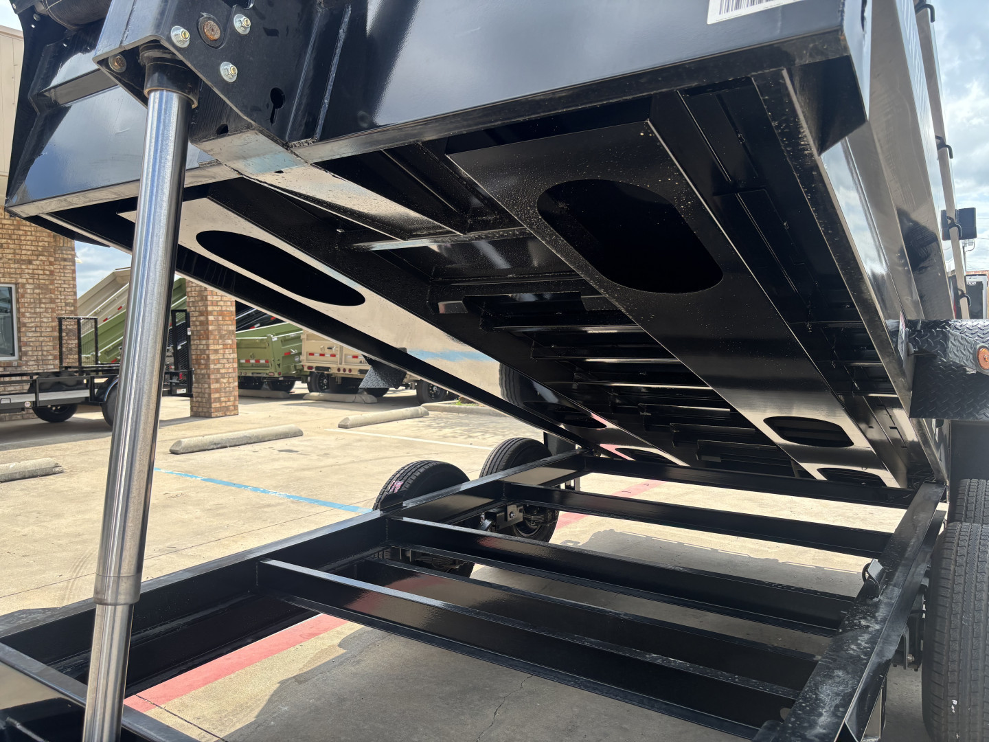 New 2026 Iron Bull DTB14 7x14X2 Dump Trailer