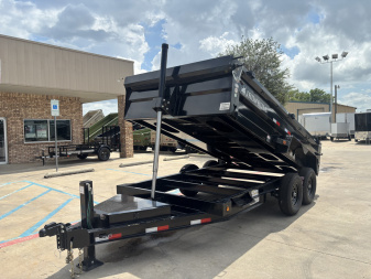 New 2026 Iron Bull DTB14 7x14X2 Dump Trailer