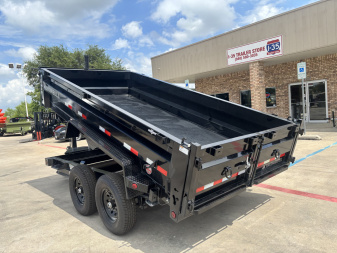 New 2026 Iron Bull DTB14 7x14X2 Dump Trailer
