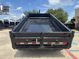 New 2026 Iron Bull DTB14 7x14X2 Dump Trailer
