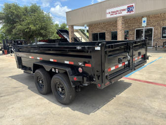 New 2026 Iron Bull DTB14 7x14X2 Dump Trailer