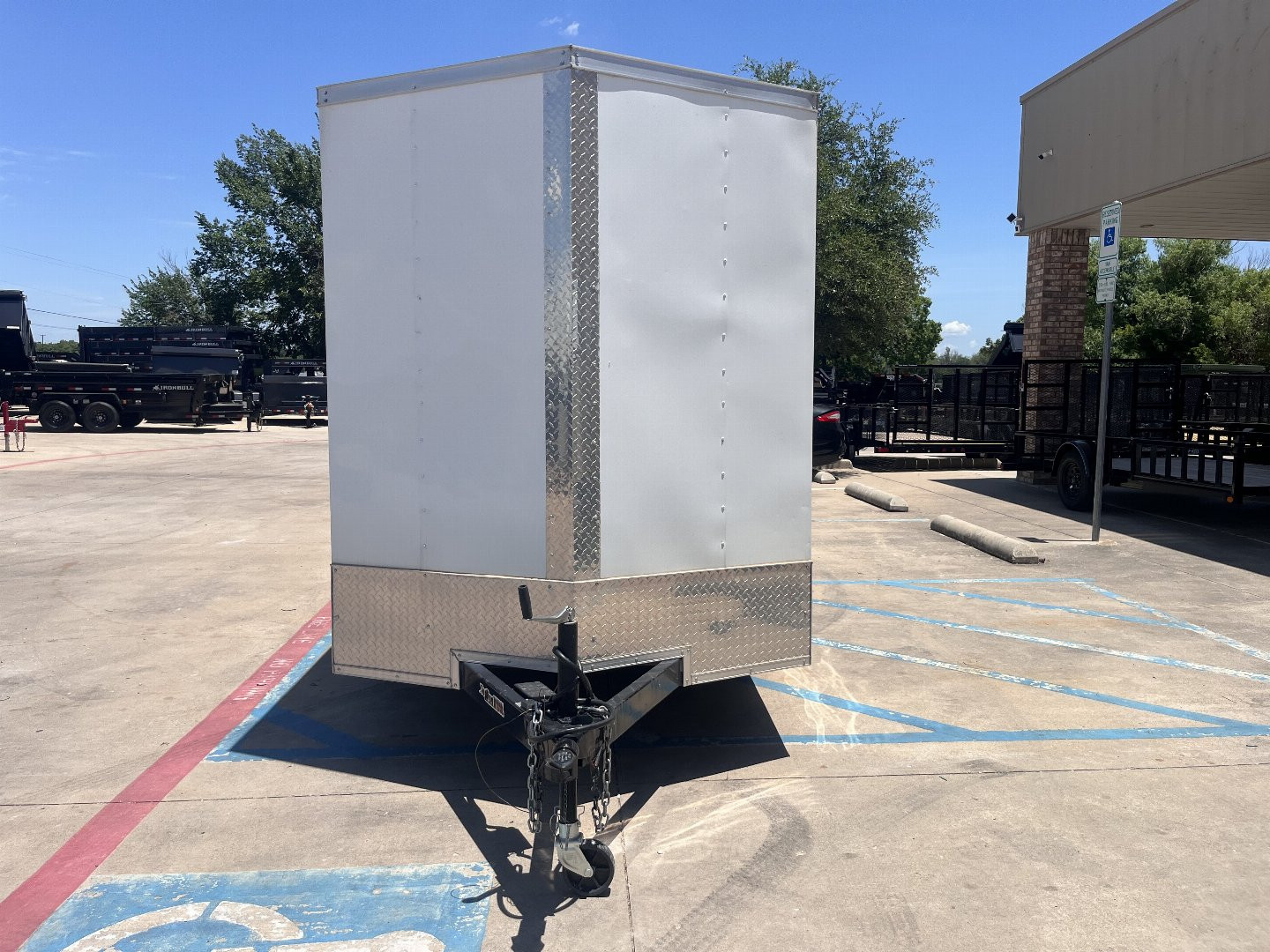 Used 2021 Salvation Trailers 6x12 Tandem axle Cargo / Enclosed Trailer