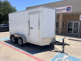 Used 2021 Salvation Trailers 6x12 Tandem axle Cargo / Enclosed Trailer
