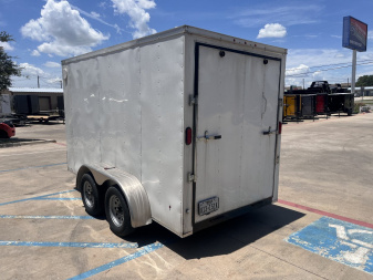 Used 2021 Salvation Trailers 6x12 Tandem axle Cargo / Enclosed Trailer