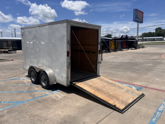 Used 2021 Salvation Trailers 6x12 Tandem axle Cargo / Enclosed Trailer