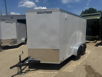 New 2025 STALLION MANUFACTURING LLC 7x12 Cargo / Enclosed Trailer