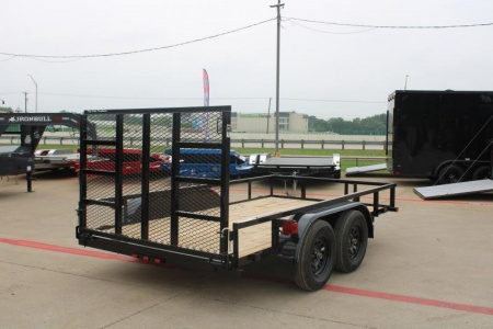 New 2025 Top Hat Trailers 12x77 LDX  Utility Trailer