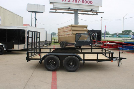 New 2025 Top Hat Trailers 12x77 LDX  Utility Trailer