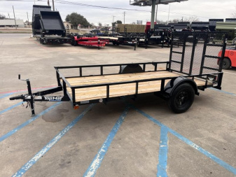 New 2025 Top Hat Trailers 6.5x12 DSA Utility Trailer