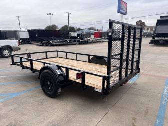 New 2025 Top Hat Trailers 6.5x12 DSA Utility Trailer