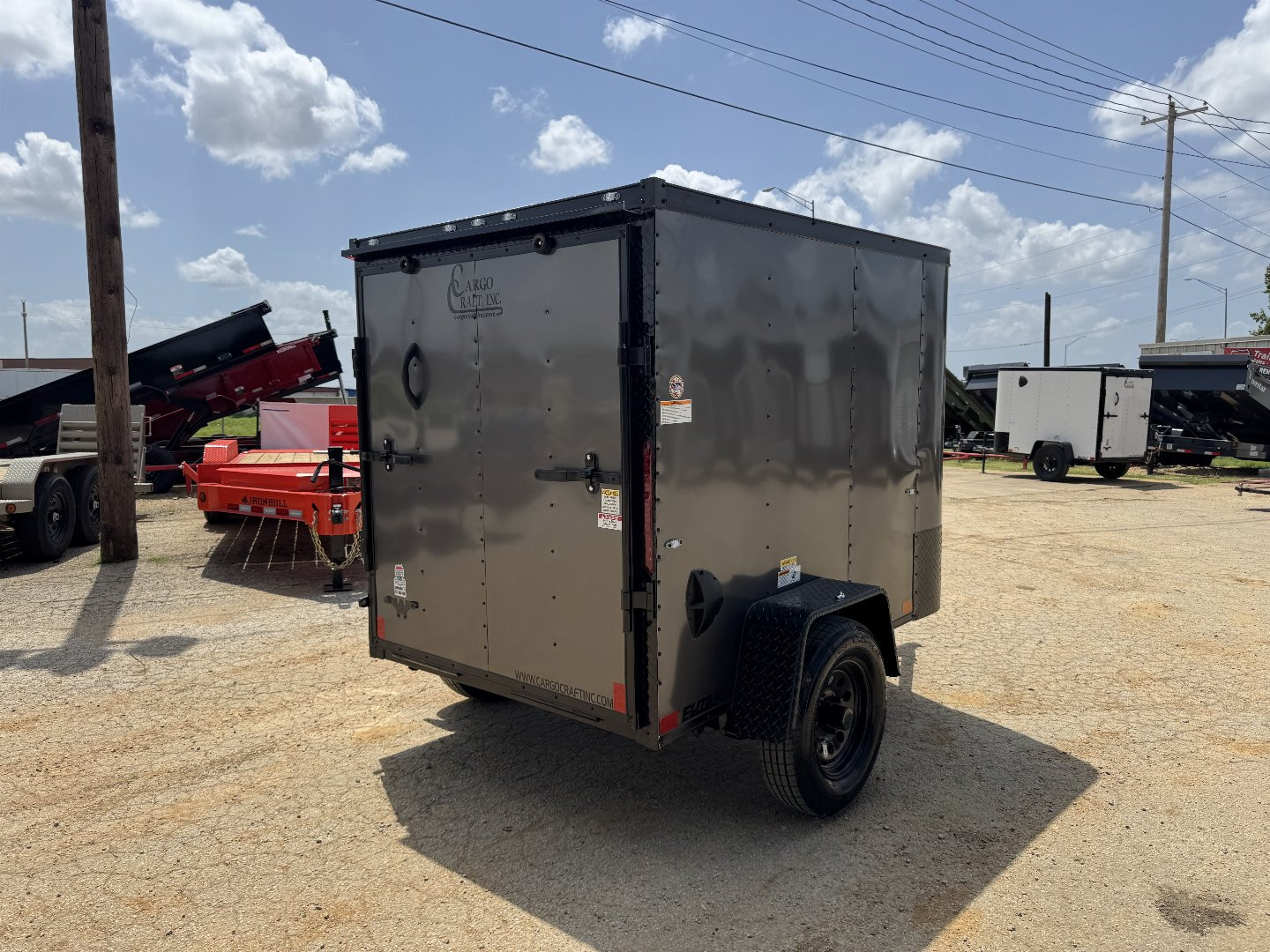 New 2025 Cargo Craft EV 5x8 Cargo / Enclosed Trailer