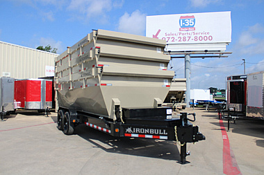 New 2026 Iron Bull DBB14 7'x16' Dump Trailer
