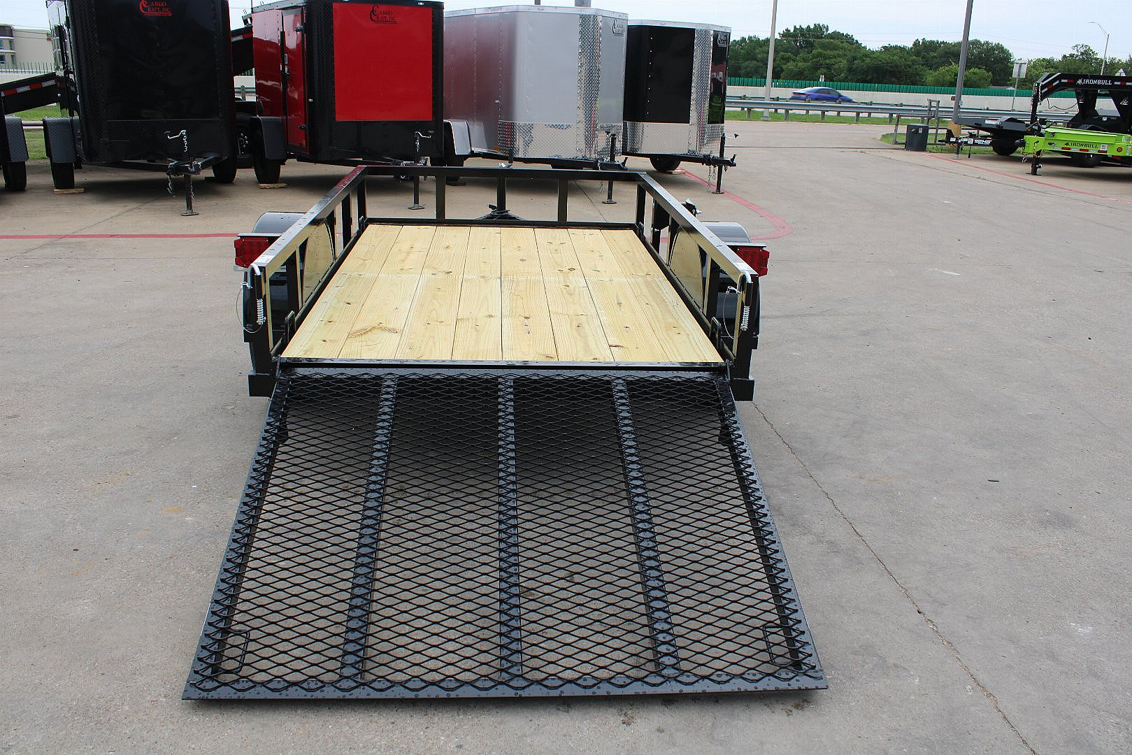 New 2025 TOP HAT TRAILERS 5'x8' Utility Trailer