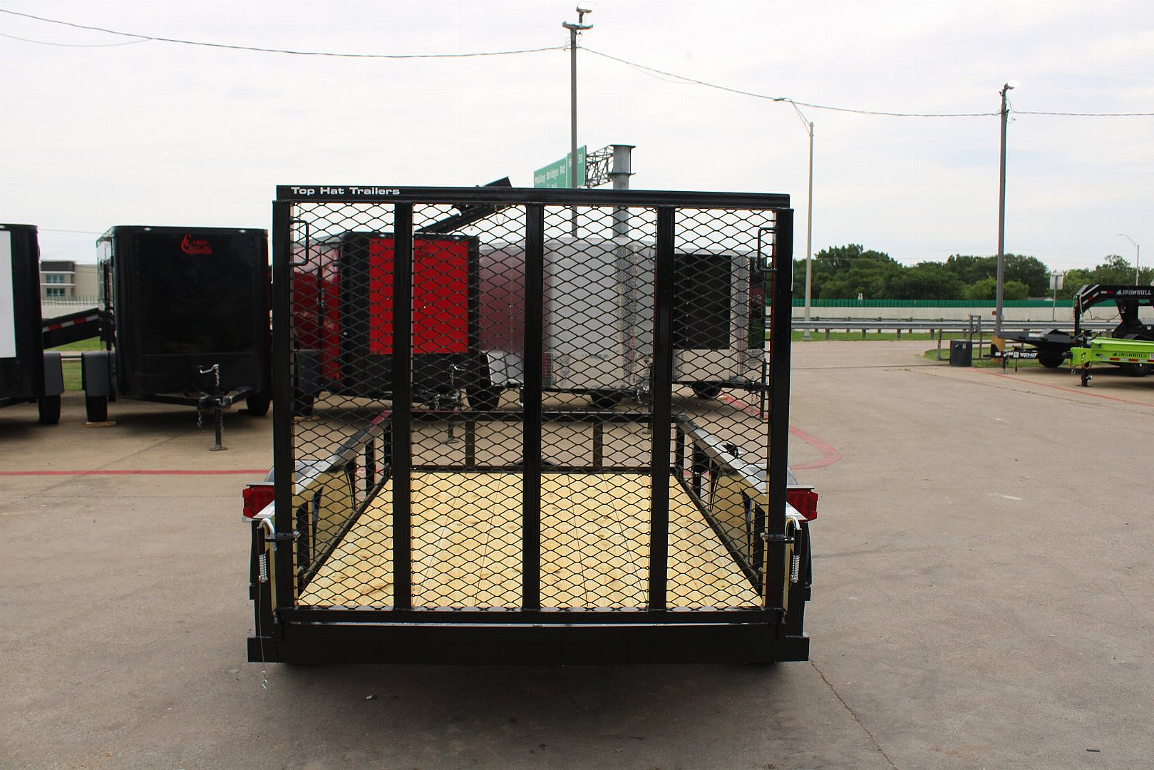 New 2025 TOP HAT TRAILERS 5'x8' Utility Trailer