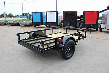 New 2025 TOP HAT TRAILERS 5'x8' Utility Trailer