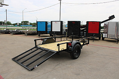 New 2025 TOP HAT TRAILERS 5'x8' Utility Trailer