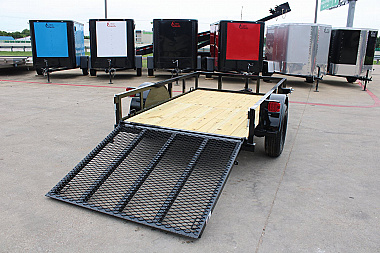 New 2025 TOP HAT TRAILERS 5'x8' Utility Trailer