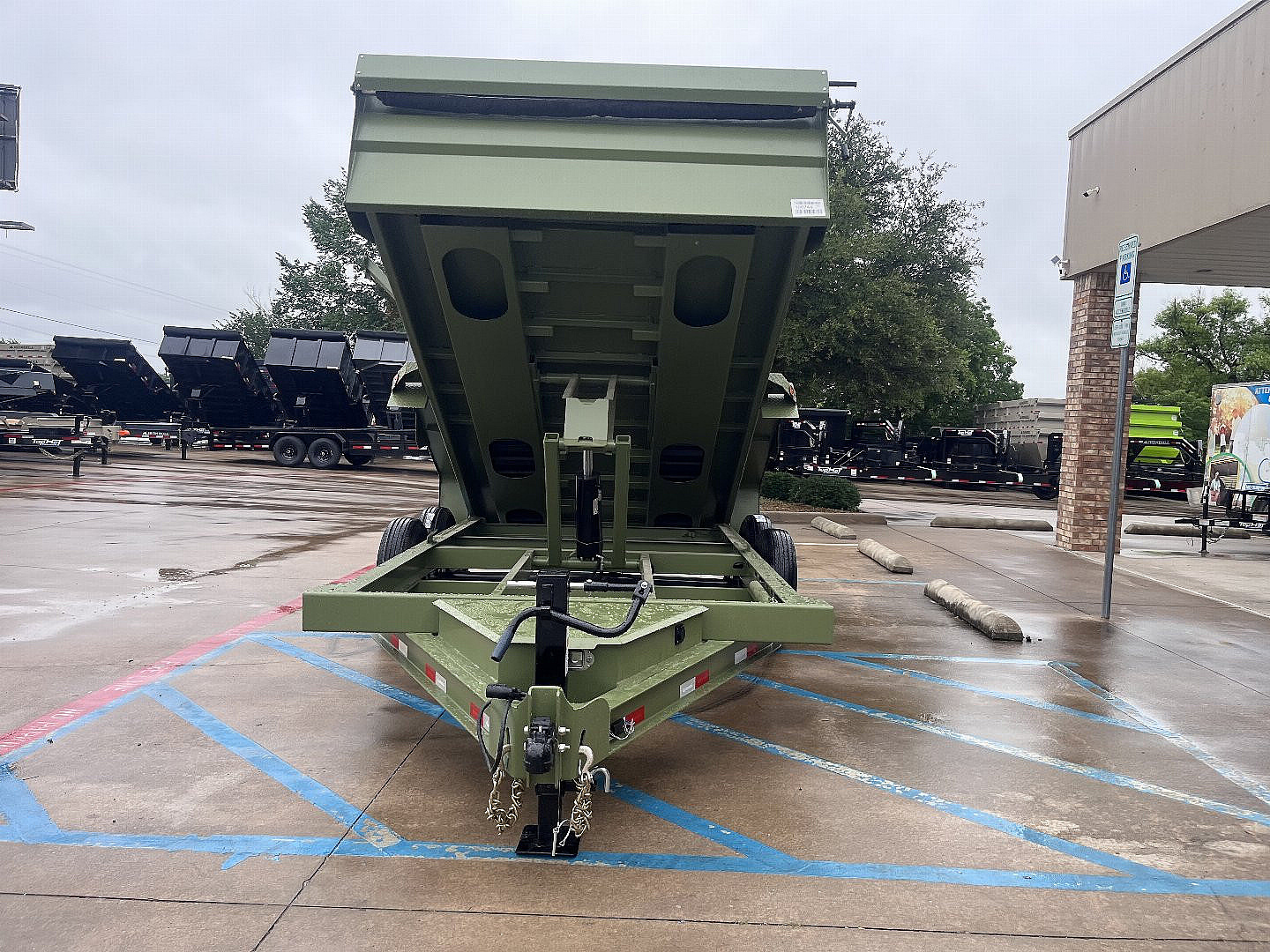 New 2026 Iron Bull 7x14 Dump Trailer