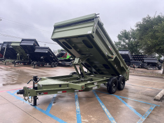 New 2026 Iron Bull 7x14 Dump Trailer