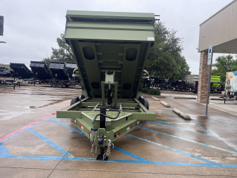 New 2026 Iron Bull 7x14 Dump Trailer