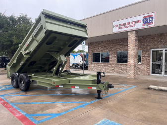 New 2026 Iron Bull 7x14 Dump Trailer