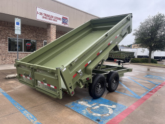 New 2026 Iron Bull 7x14 Dump Trailer