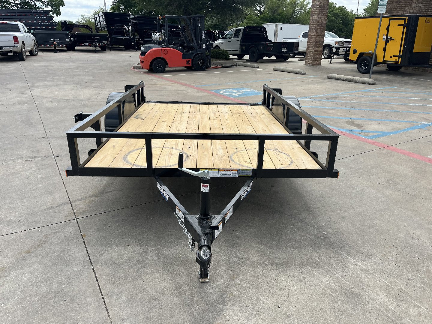New 2025 TOP HAT 6.5x10 DSA Utility Trailer