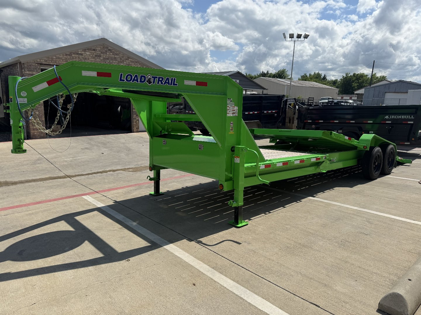 Used 2023 Load Trail GN 8 7X24 Equipment Trailer