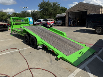 Used 2023 Load Trail GN 8 7X24 Equipment Trailer