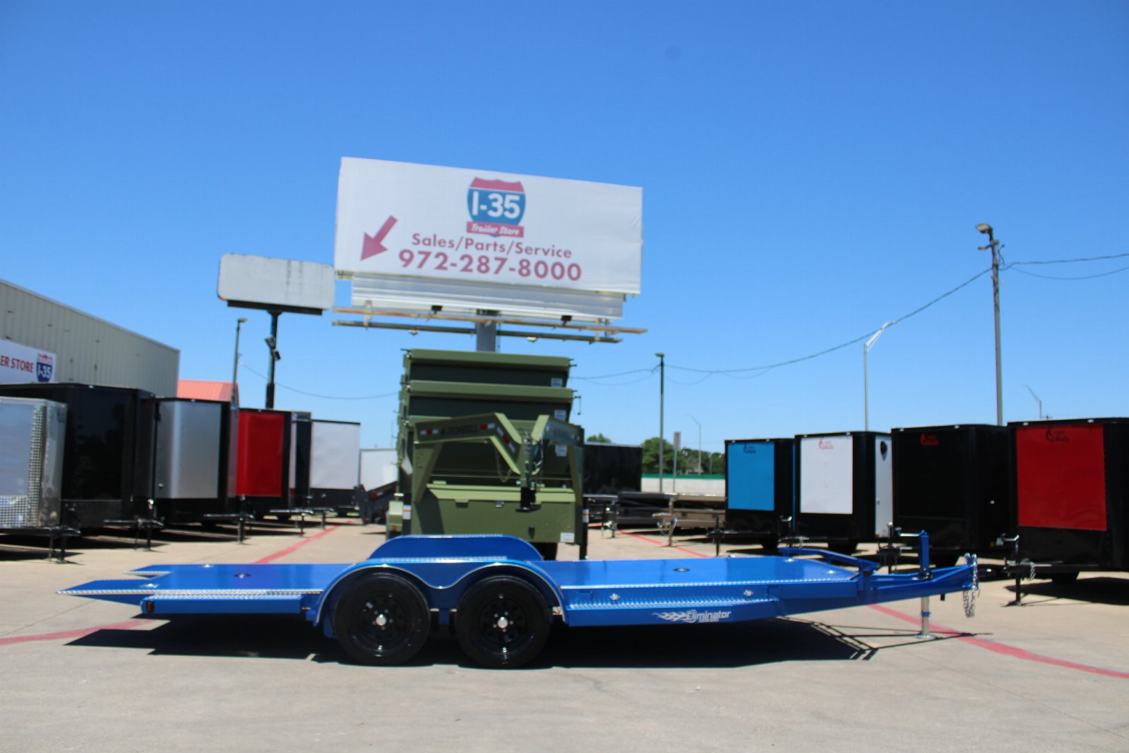 New 2025 102 Ironworks Eliminator 20'x83" Car Hauler