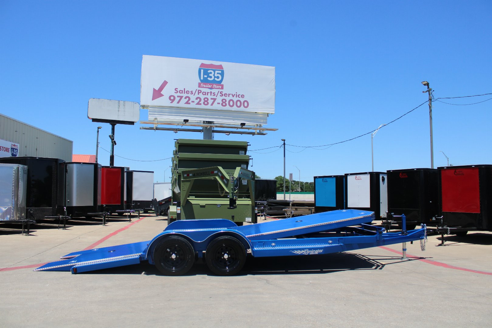 New 2025 102 Ironworks Eliminator 20'x83" Car Hauler