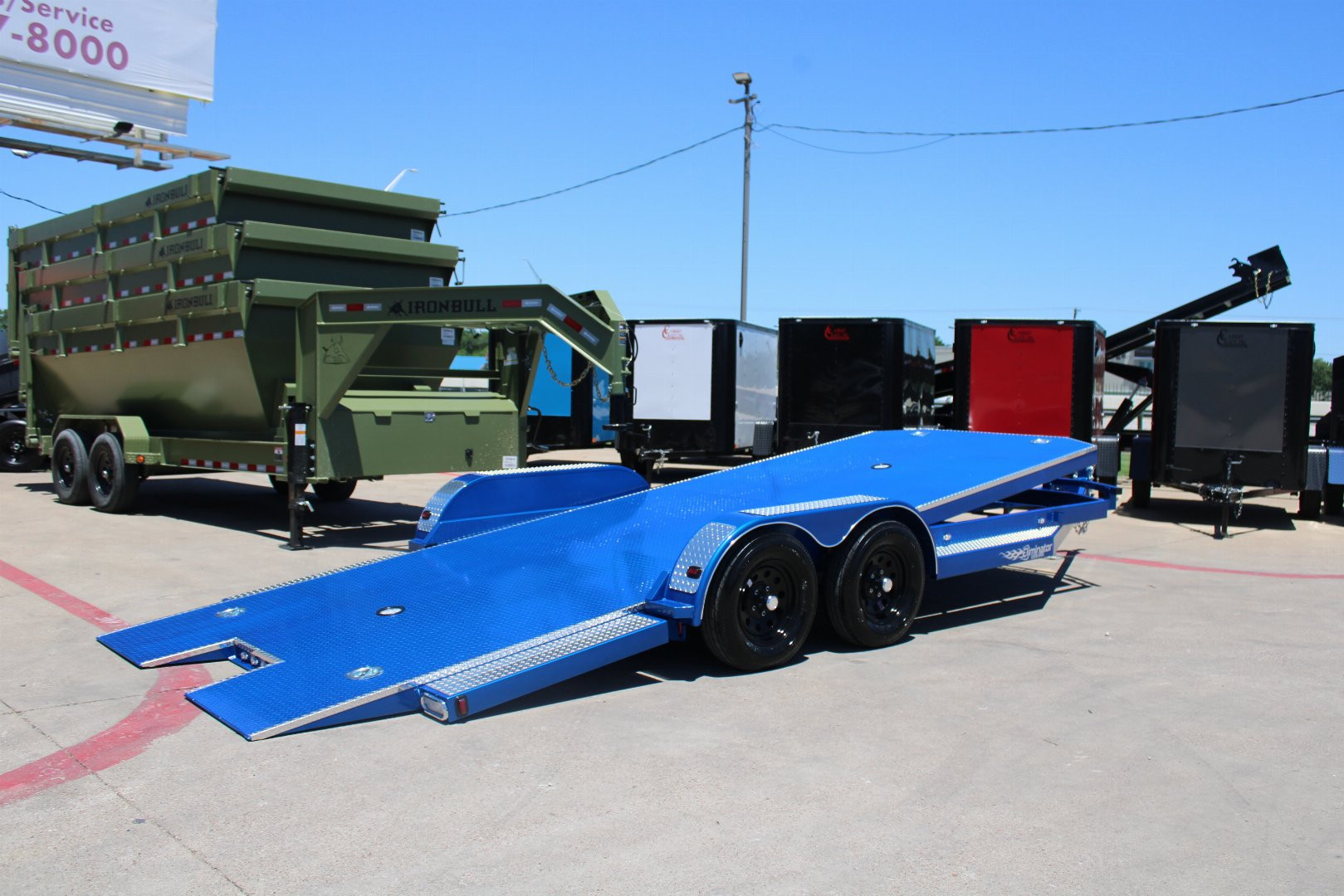 New 2025 102 Ironworks Eliminator 20'x83" Car Hauler