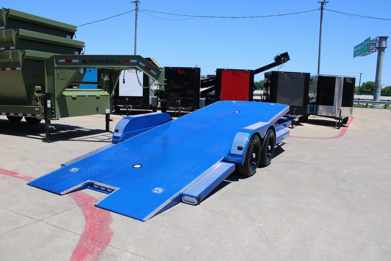 New 2025 102 Ironworks Eliminator 20'x83" Car Hauler