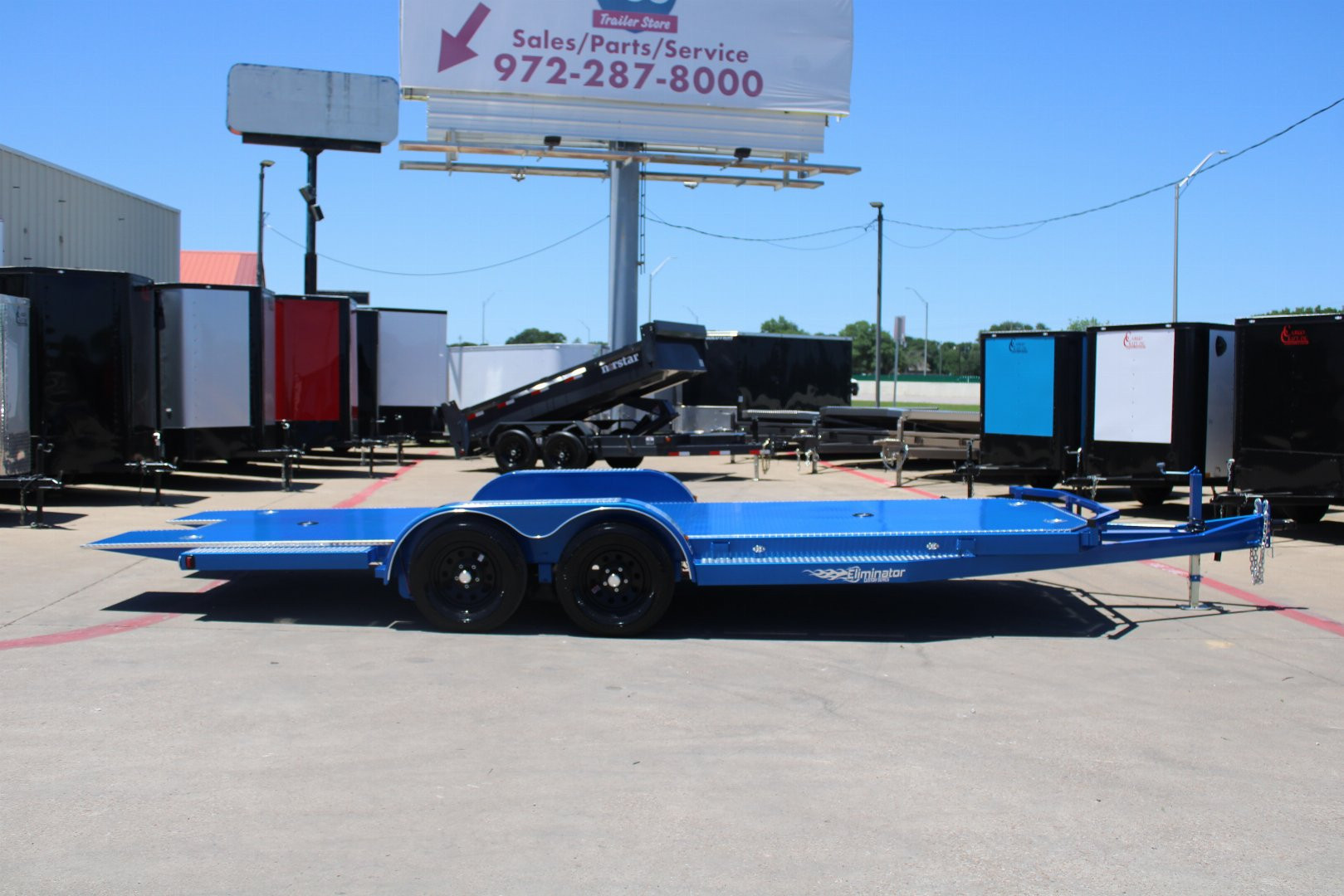 New 2025 102 Ironworks Eliminator 20'x83" Car Hauler