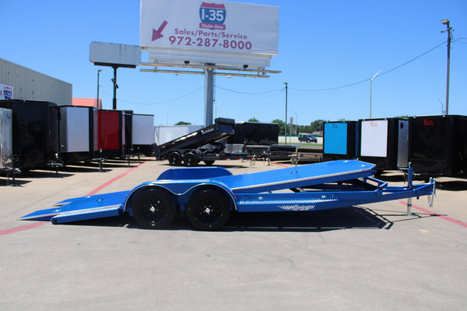 New 2025 102 Ironworks Eliminator 20'x83" Car Hauler