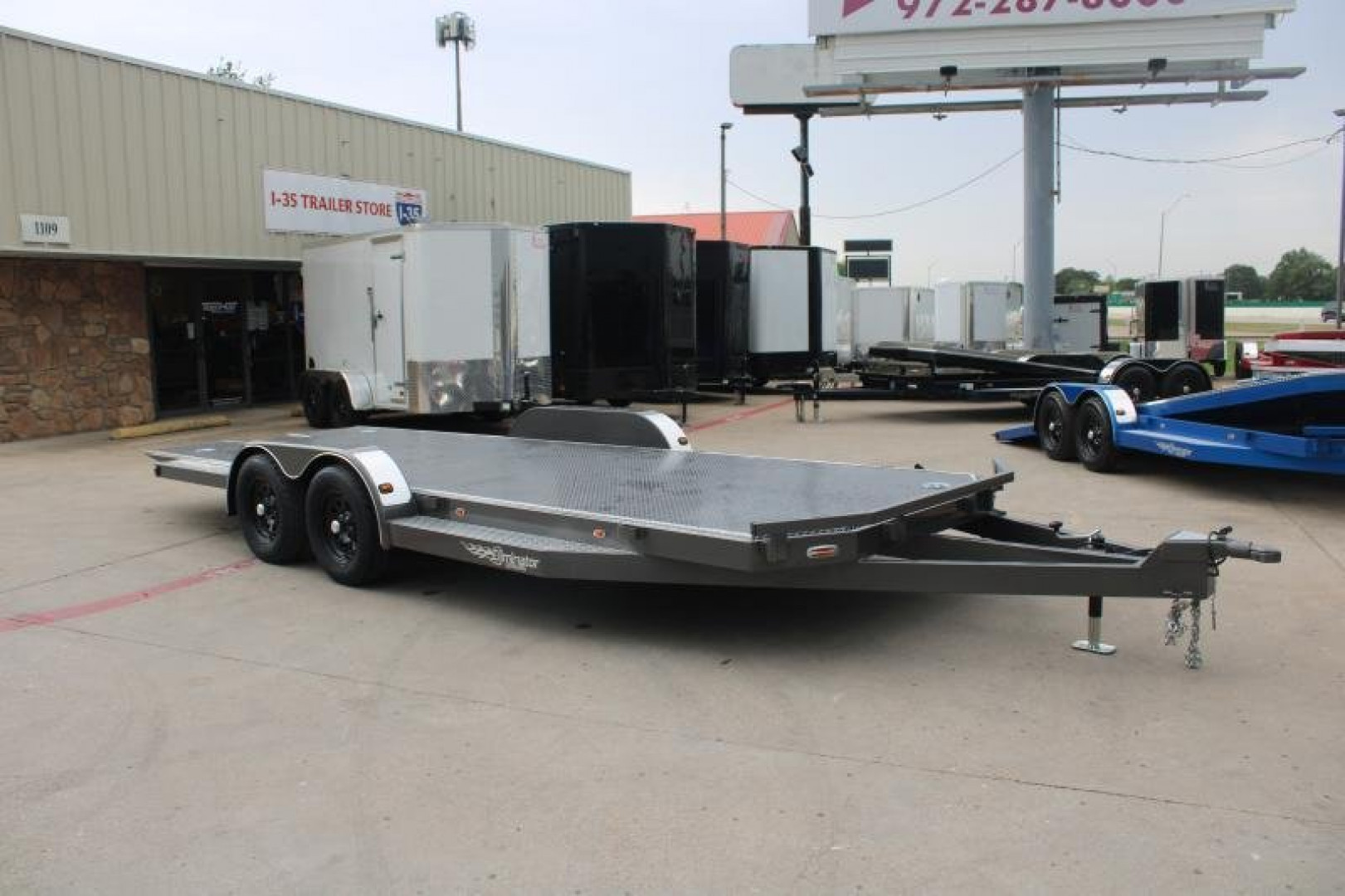New 2025 102 Ironworks Eliminator 20' Car / Racing Trailer