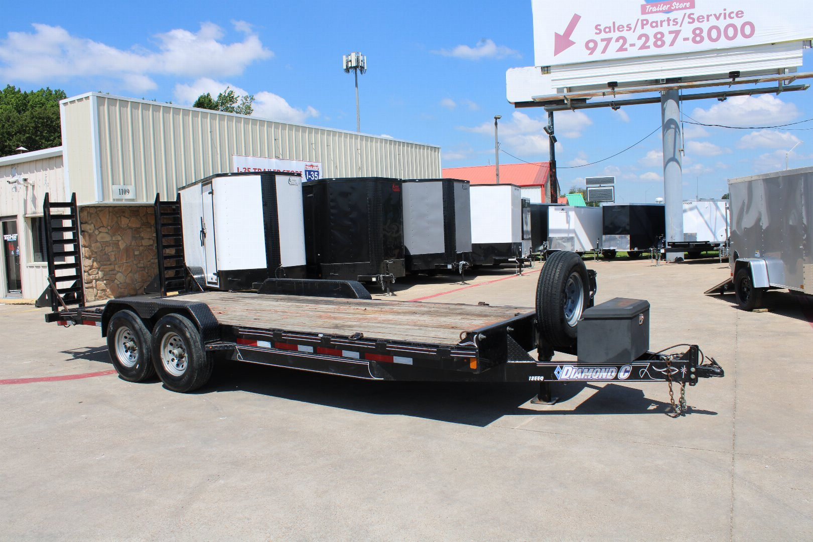 Used 2016 Diamond C Trailers Equipment Trailer