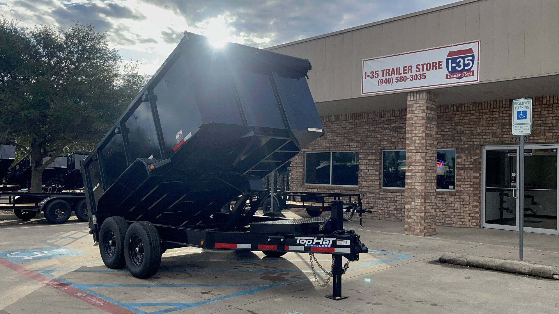 Used 2025 Top Hat Trailers 7x12 DPX 140 Dump Trailer Rental